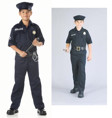 Boys police costume
