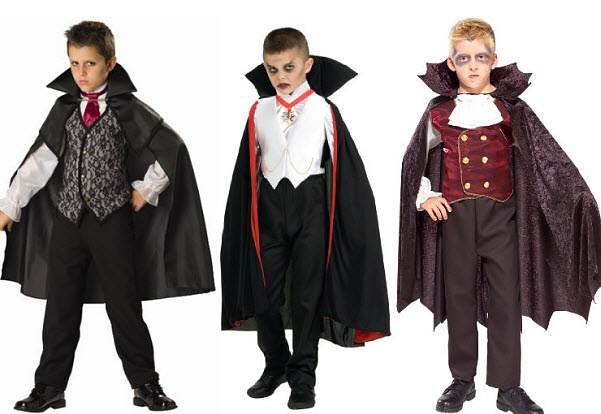 Boys vampire Halloween costumes