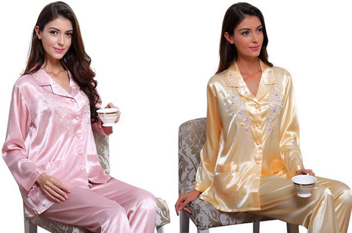 Womens silk pajama sets – FindaBuy